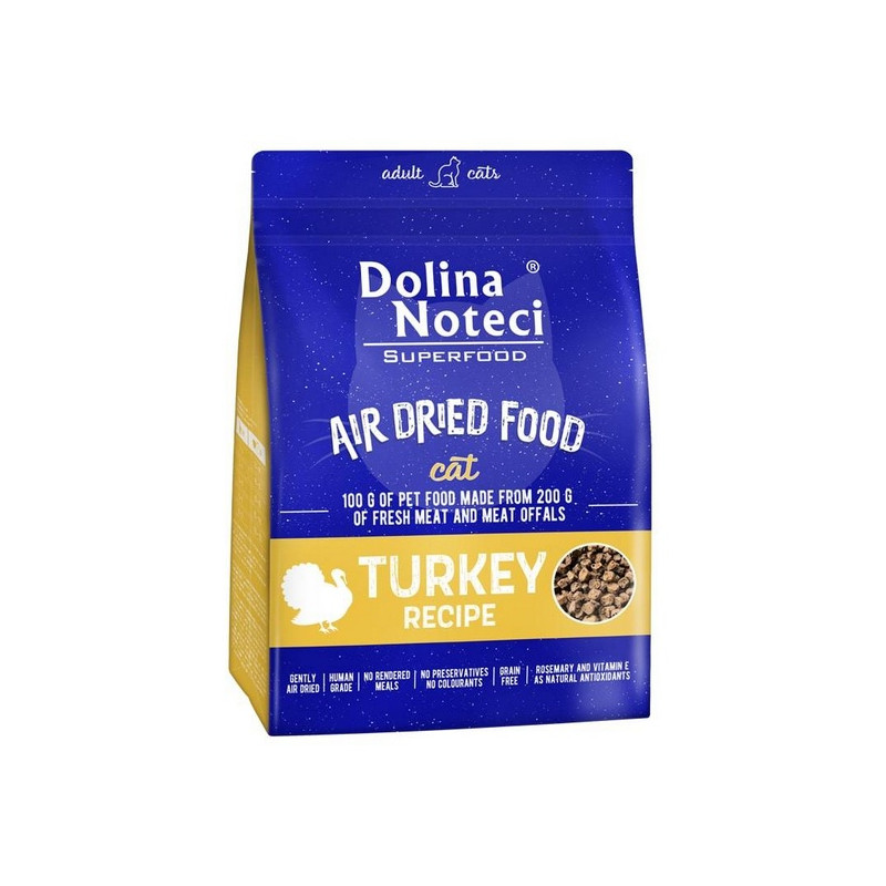 Dolina Noteci Superfood Air Dried Kot Danie z indyka 1kg