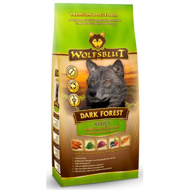 Wolfsblut Dog Dark Forest dziczyzna i bataty 2kg