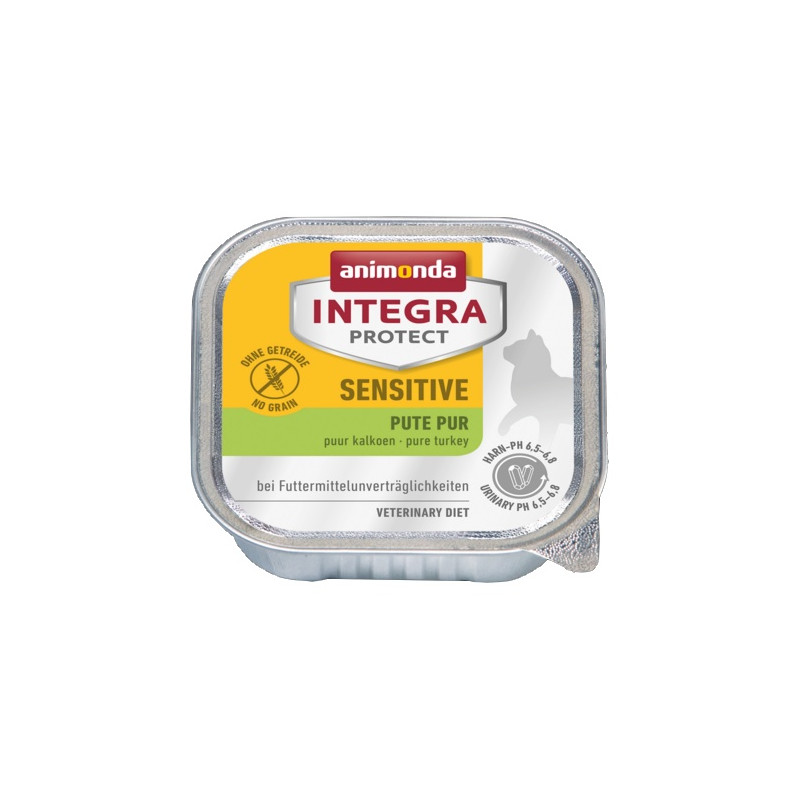 Animonda Integra Protect Sensitive dla kota - z indykiem tacka 100g