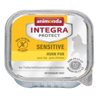 Animonda Integra Protect Sensitive dla kota - z kurczakiem tacka 100g