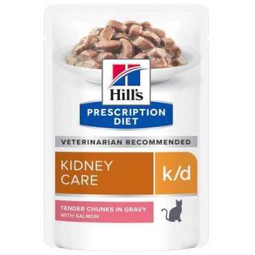 Hill's Prescription Diet k/d Feline Łosoś saszetka 85g