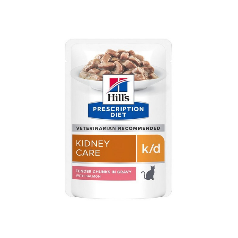 Hill's Prescription Diet k/d Feline Łosoś saszetka 85g