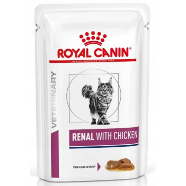 Royal Canin Veterinary Diet Feline Renal Kurczak saszetka 85g