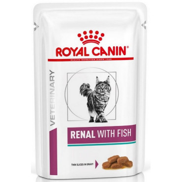 Royal Canin Veterinary Diet Feline Renal Ryba saszetka 85g