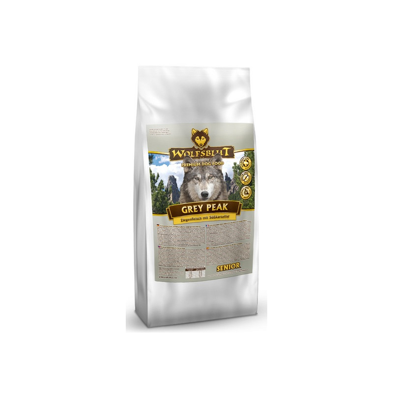 Wolfsblut Dog Grey Peak Senior - koza i bataty 2kg