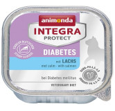 Animonda Integra Protect Diabetes dla kota - z łososiem tacka 100g