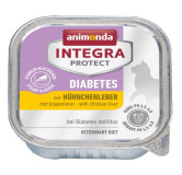 Animonda Integra Protect Diabetes dla kota - z wątróbką kurczaka tacka 100g