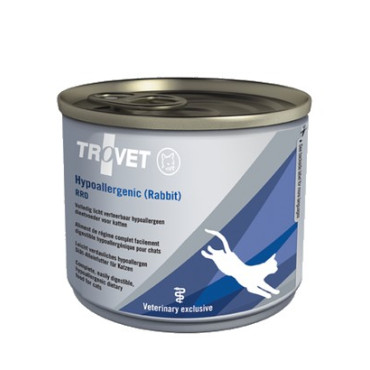 Trovet RRD Hypoallergenic Królik dla kota puszka 200g