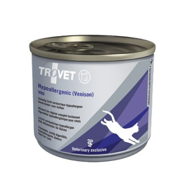 Trovet VRD Hypoallergenic Dziczyzna dla kota puszka 200g