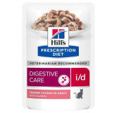 Hill's Prescription Diet i/d Feline Łosoś saszetka 85g