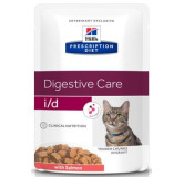 Hill's Prescription Diet i/d Feline Łosoś saszetka 85g