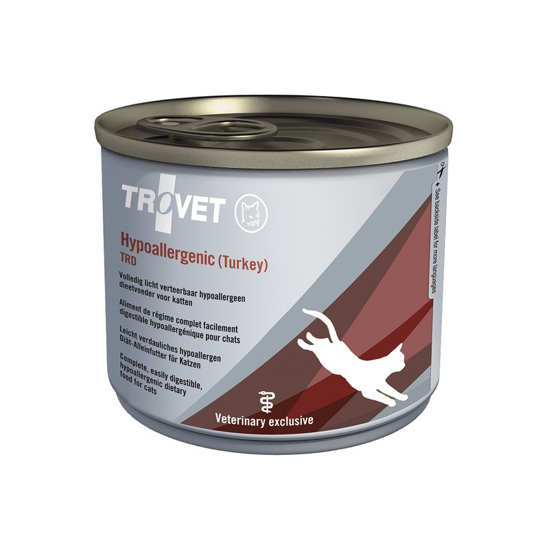 Trovet TRD Hypoallergenic Indyk dla kota puszka 200g