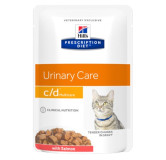 Hill's Prescription Diet c/d Feline z Łososiem saszetka 85g