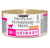 Purina Veterinary Diets Urinary UR Feline indyk puszka 195g