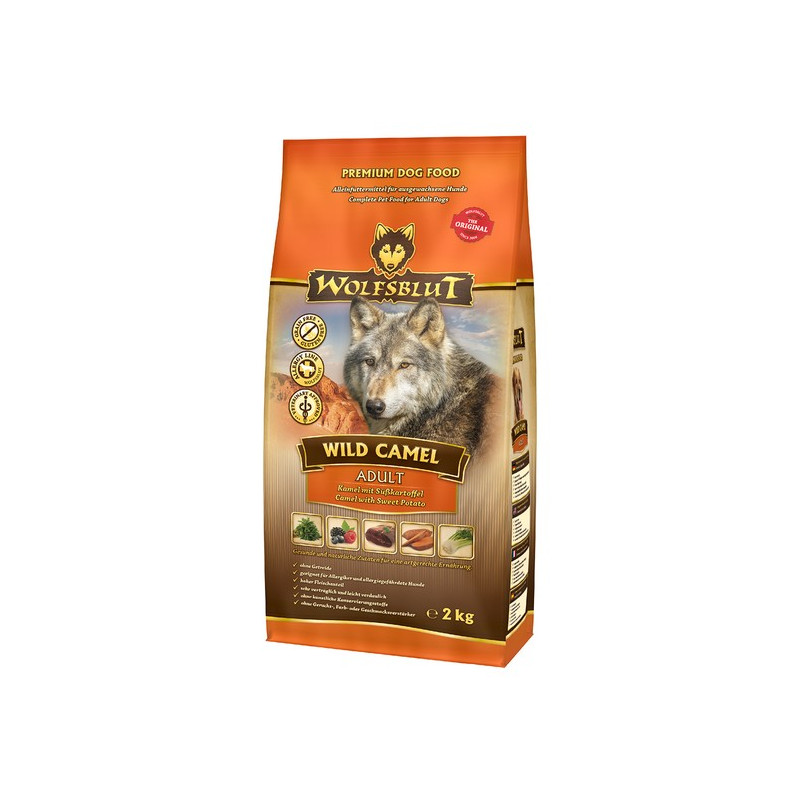 Wolfsblut Dog Wild Camel wielbłąd i bataty 2kg