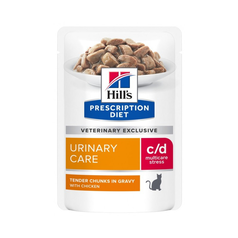 Hill's Prescription Diet c/d Feline Urinary Stress z kurczakiem saszetka 85g