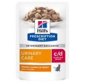 Hill's Prescription Diet c/d Feline Urinary Stress z kurczakiem saszetka 85g