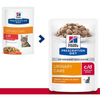 Hill's Prescription Diet c/d Feline Urinary Stress z kurczakiem saszetka 85g