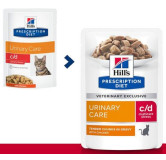 Hill's Prescription Diet c/d Feline Urinary Stress z kurczakiem saszetka 85g