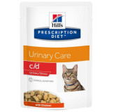 Hill's Prescription Diet c/d Feline Urinary Stress z kurczakiem saszetka 85g