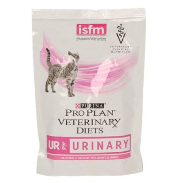 Purina Veterinary Diets Urinary UR Feline z łososiem saszetka 85g