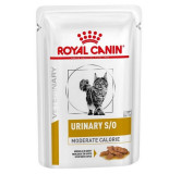 Royal Canin Veterinary Diet Feline Urinary S/O Moderate Calorie saszetka 85g