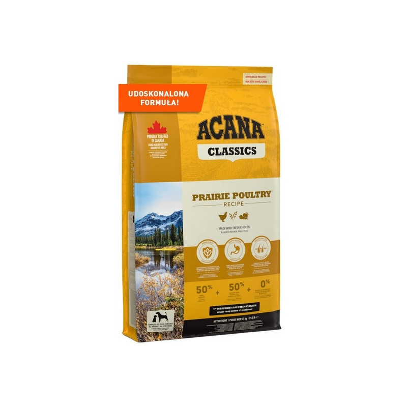 Acana Classics Prairie Poultry Dog 9,7kg