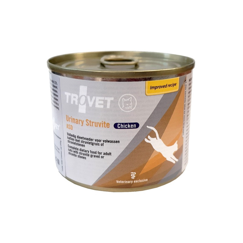 Trovet ASD Urinary Struvite dla kota kurczak puszka 200g