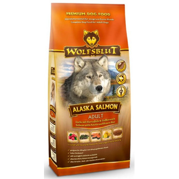 Wolfsblut Dog Alaska Salmon - łosoś i ryż 2kg