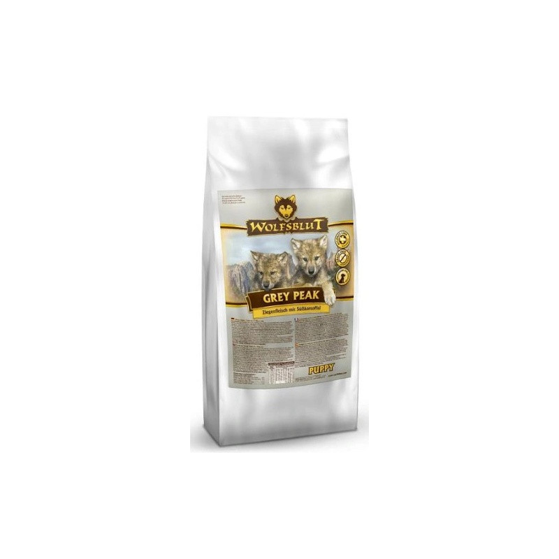 Wolfsblut Dog Grey Peak Puppy - koza i bataty 2kg