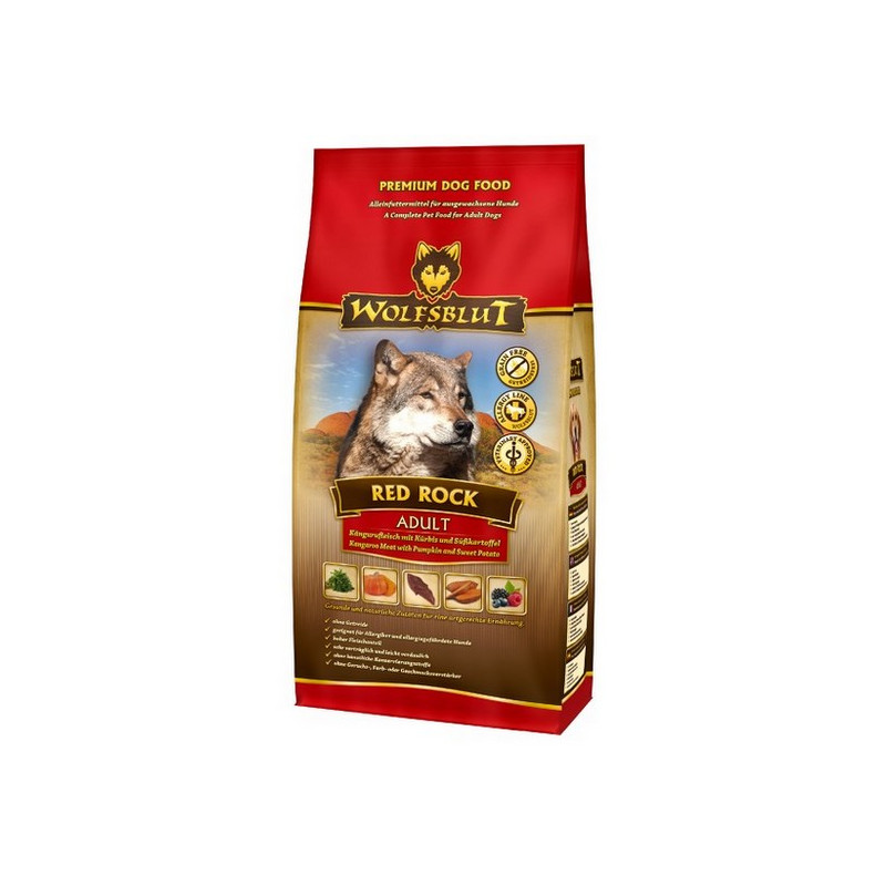 Wolfsblut Dog Red Rock kangur i bataty 2kg