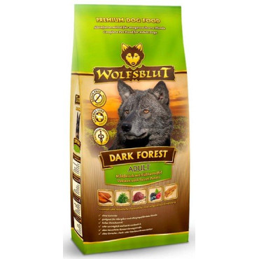 Wolfsblut Dog Dark Forest dziczyzna i bataty 12,5kg