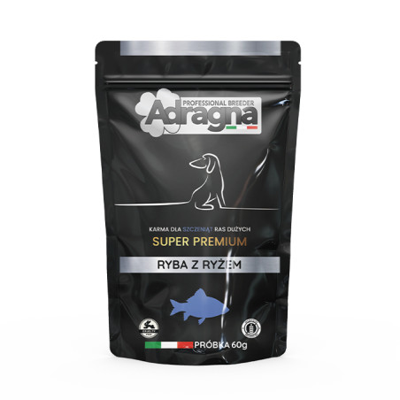 PRÓBKA Adragna Breeder Puppy super premium ryba i owoce cytrusowe 60g