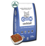 Canun Cats Cocktail 4kg karma dla kota bogata w drób(25%) i olej rybny