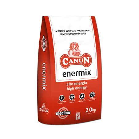 Canun Enermix 20 kg karma dla psów dorosłych szkolących się