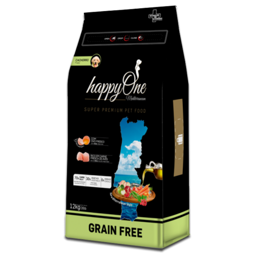 HappyOne Grain-Free Mediterraneum Puppy 12Kg