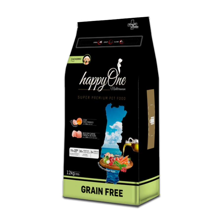 HappyOne Grain-Free Mediterraneum Puppy 12Kg