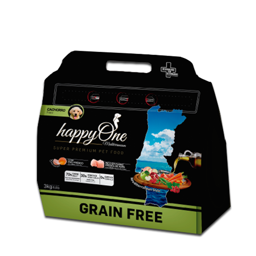 HappyOne Grain-Free Mediterraneum Puppy 3Kg