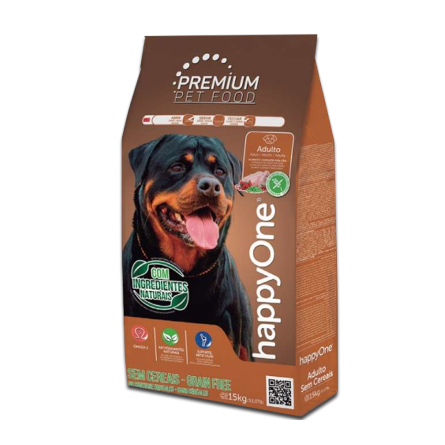 happyOne Premium Adult Grain Free karma bezzbożowa 15kg