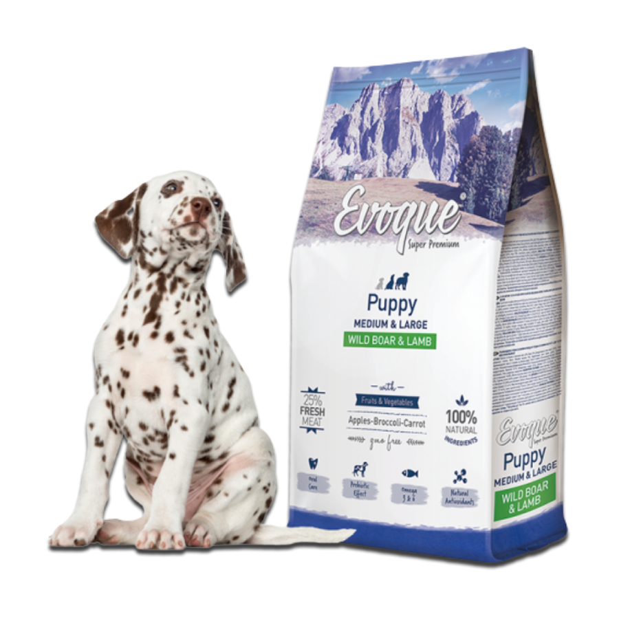 Evoque Puppy Dziczyzna z jagnięciną M&L Super Premium 2kg