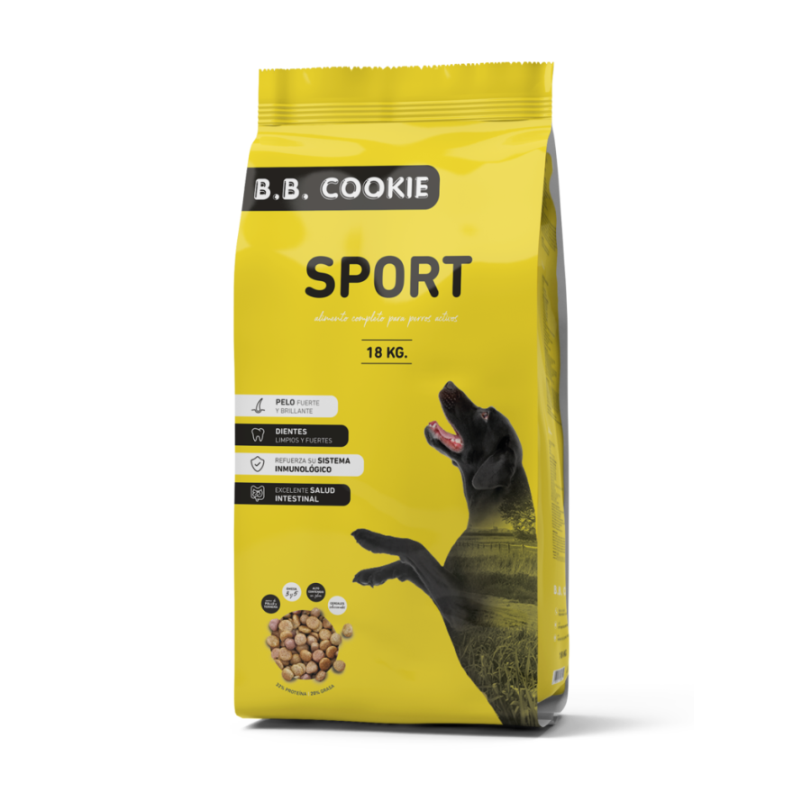 B.B. COOKIE SPORT dla psów aktywnych 18 KG