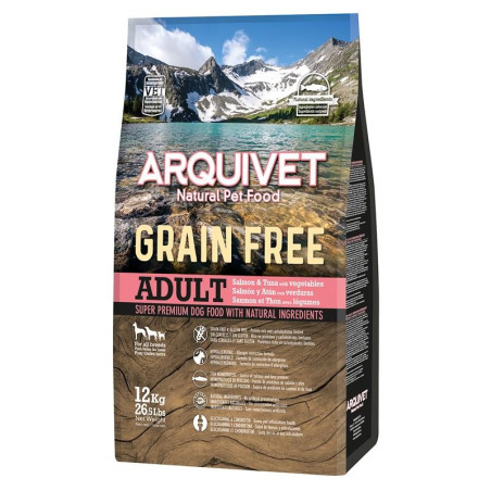 Arquivet GRAIN FREE z łososiem 12 kg