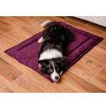 MIMIKO Pets Mata Velvet 100x70cm śliwka