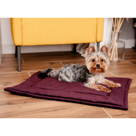 MIMIKO Pets Mata Velvet 70x50cm śliwka