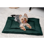 MIMIKO Pets Mata Velvet 70x50cm butelkowa zieleń