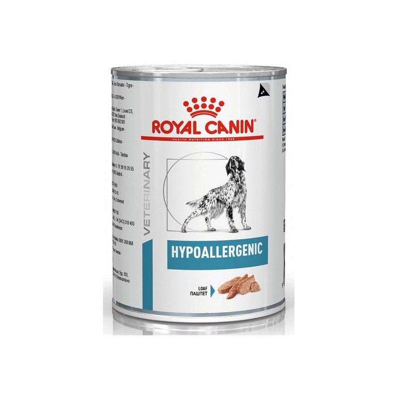 Royal Canin Veterinary Diet Canine Hypoallergenic puszka 400g