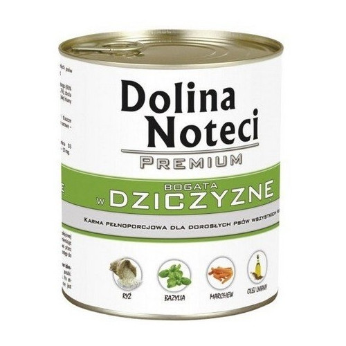 Dolina Noteci Premium Pies Dziczyzna puszka 400g