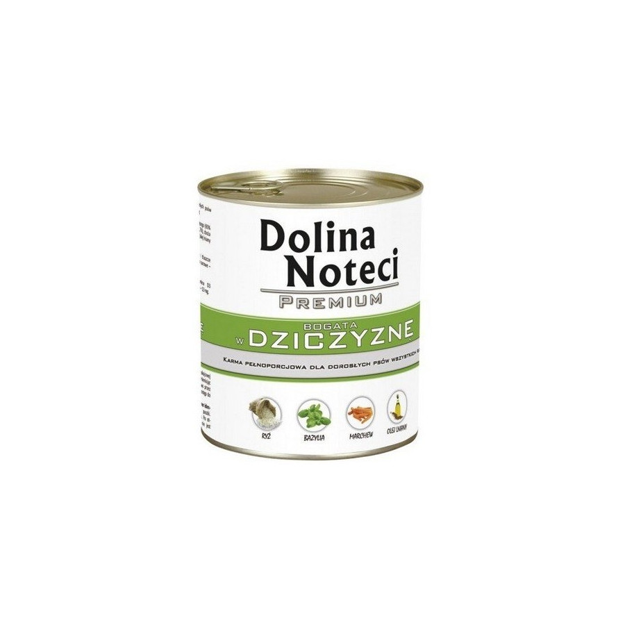 Dolina Noteci Premium Pies Dziczyzna puszka 400g