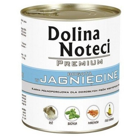 Dolina Noteci Premium Pies Jagnięcina puszka 400g