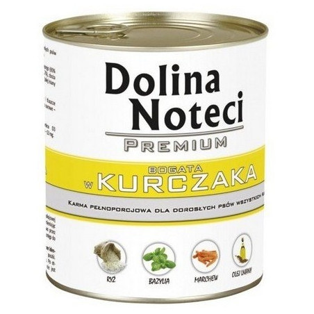 Dolina Noteci Premium Pies Kurczak puszka 400g